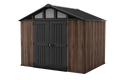 Keter Signature Summit 10x8ft Shed - Rosewood