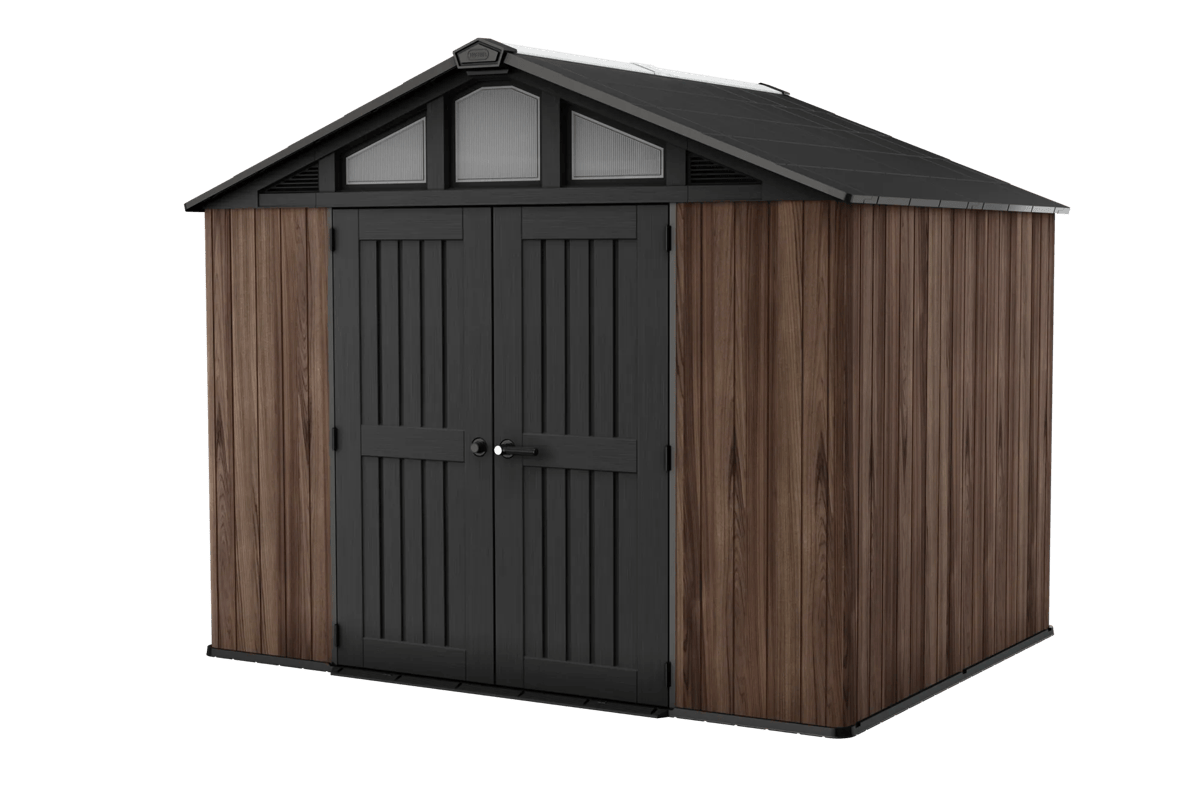 Keter Signature Summit 10x8ft Shed - Rosewood
