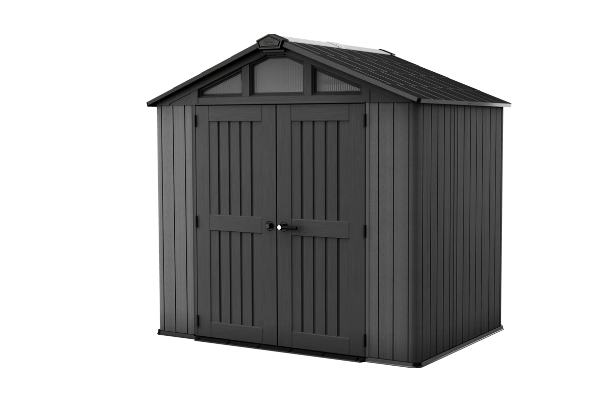 Keter Stronghold 8x6ft Shed - Grey