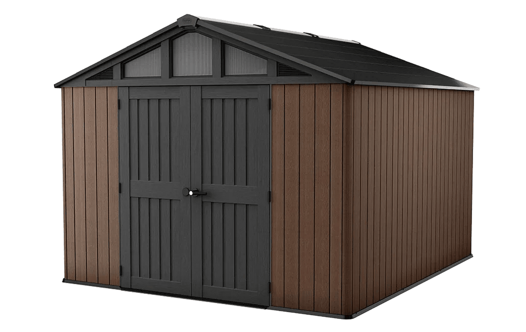 Keter Stronghold 10x11.5 Shed - Brown