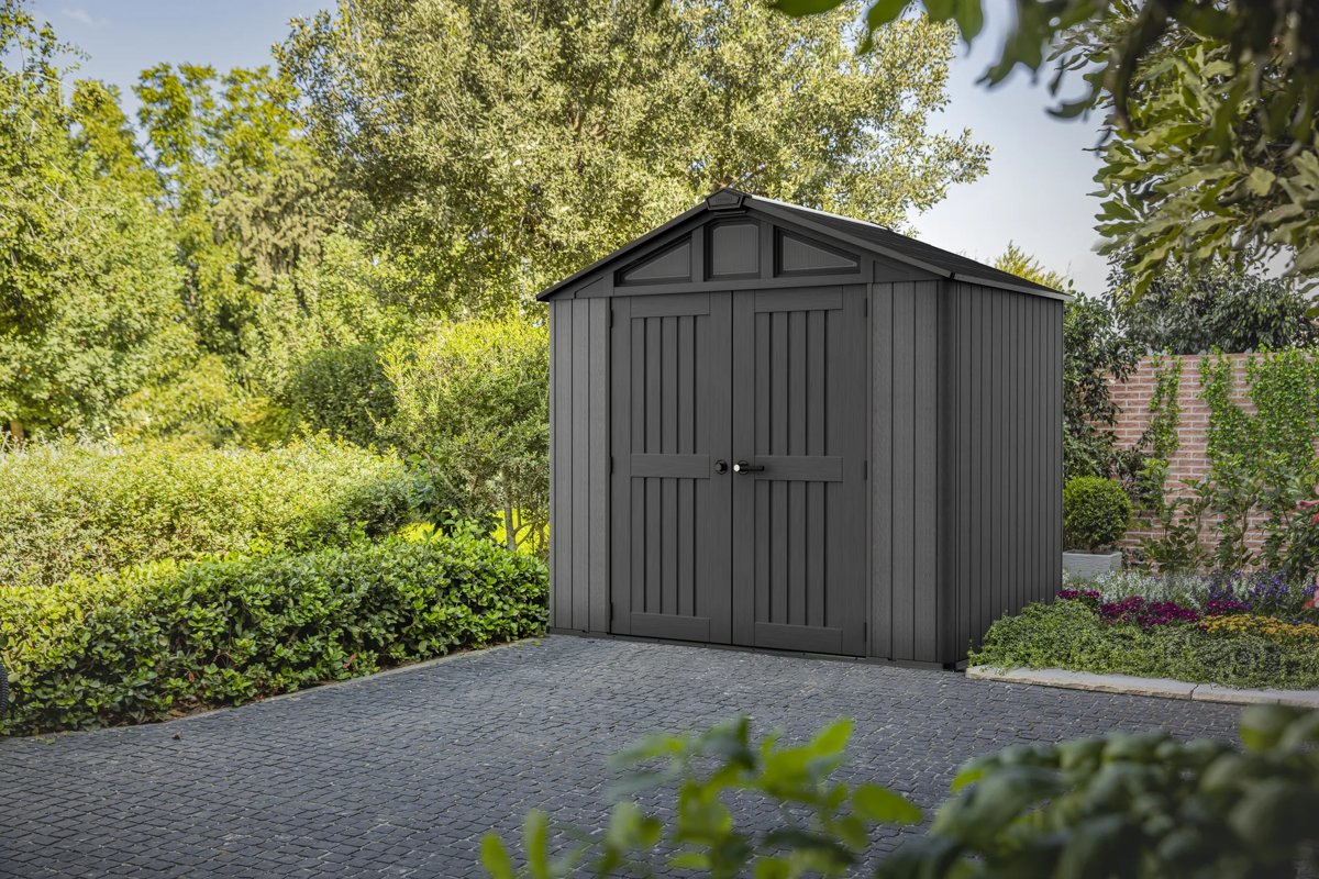 Keter Stronghold 8x6ft Shed - Grey